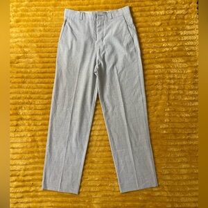 Zanerobe Men’s Dress Pants NWOT Grey Check Actual 30x29